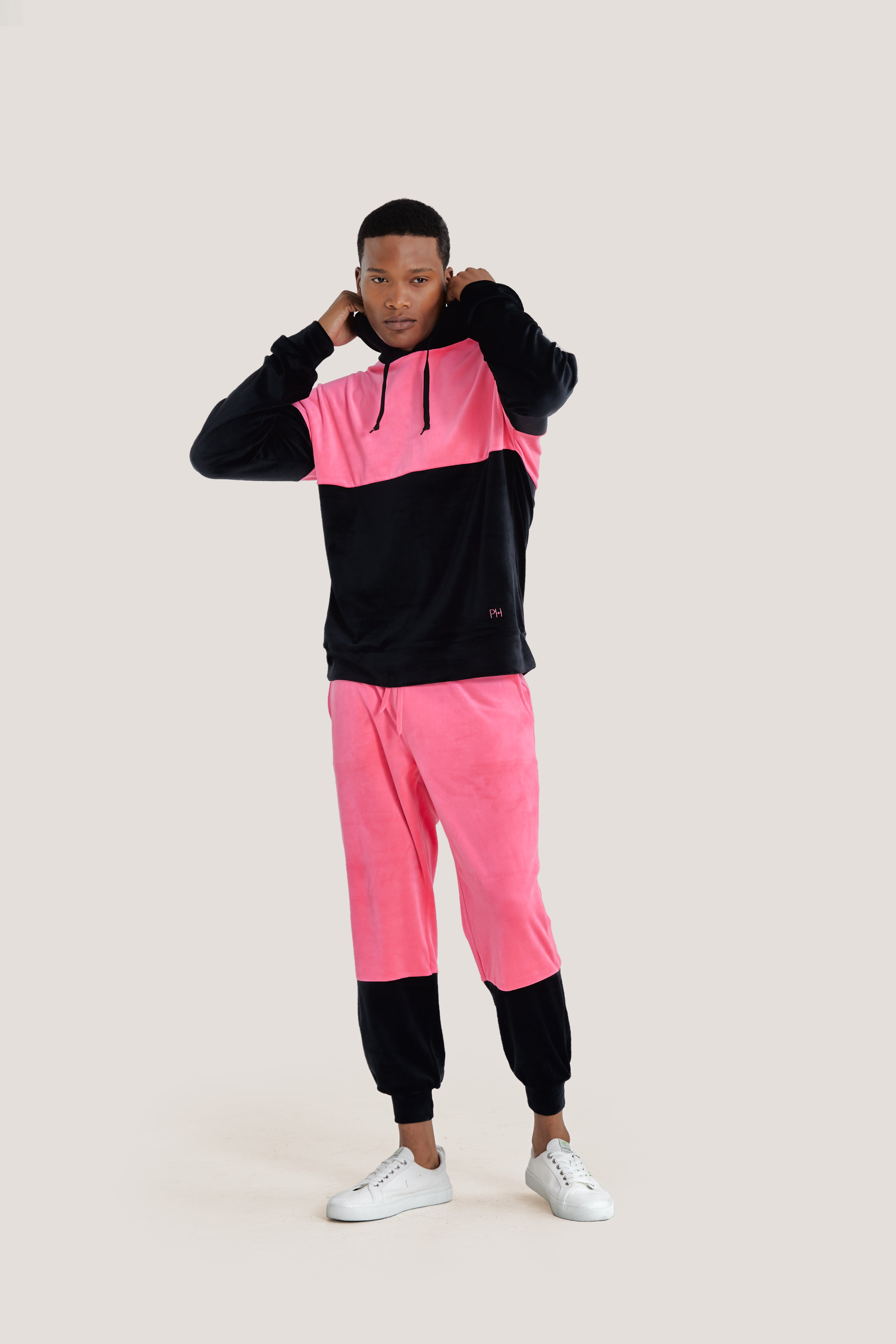 Colorblocked Men's Sweatpants - Multi-color